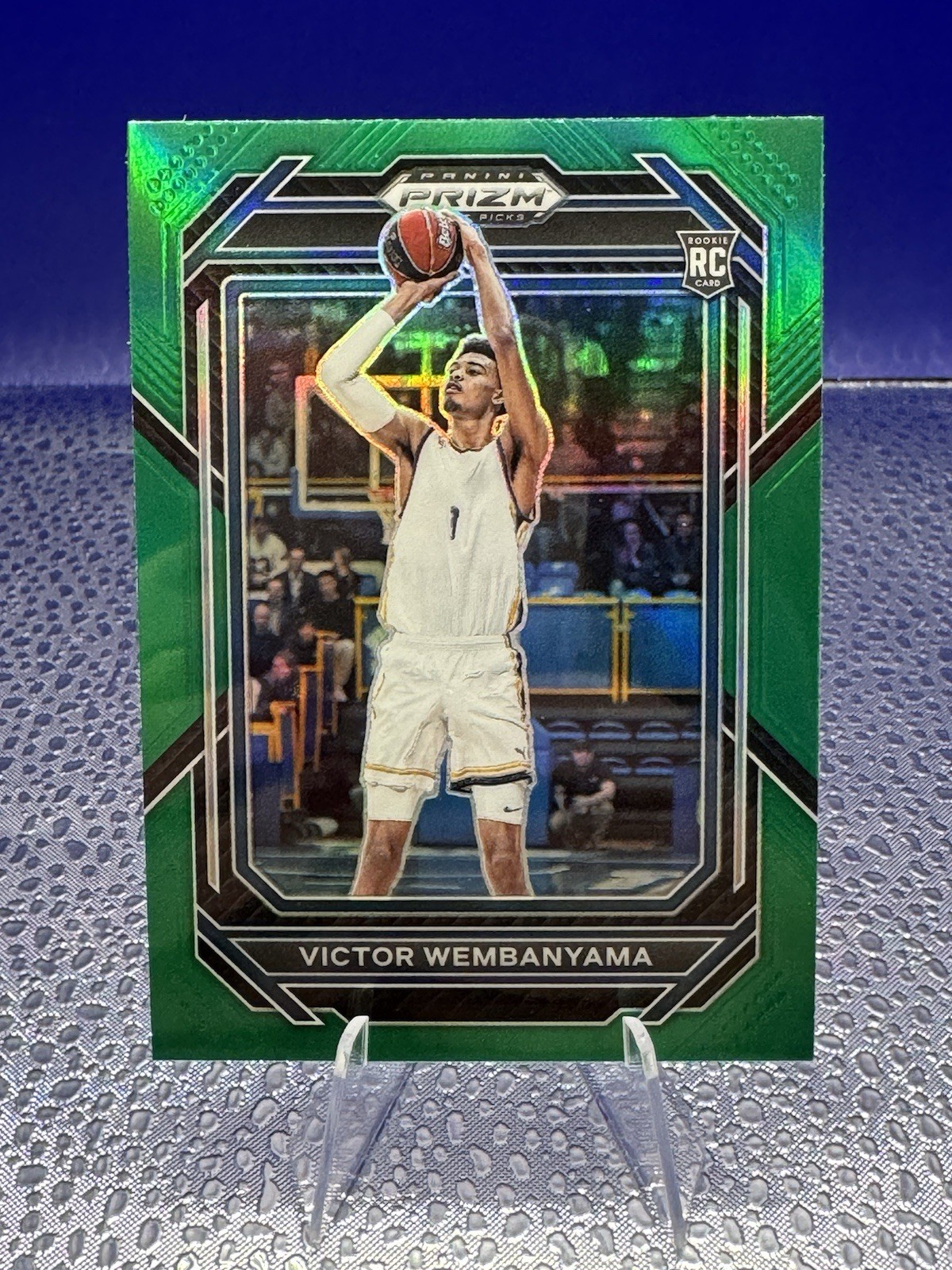 VICTOR WEMBANYAMA 2023-24 Panini Prizm Draft Picks GREEN Prizm #2 RC