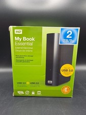 WD Western Digital My Book Essential 2TB External Hard Drive WDBACW0020HBK - A2b