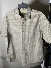 Vintage Eddie Bauer Casual Dress Button Down Size Large