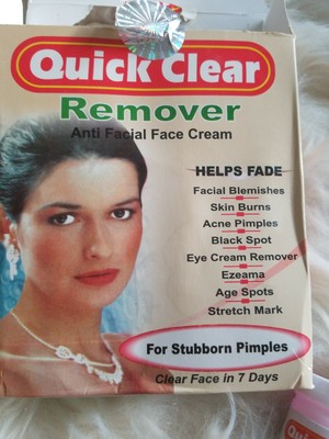 quick clear face cream