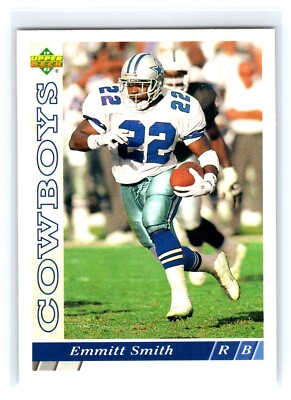【最終価格】NFL DALLAS COWBOYS EMMITT SMITH 1993 Upper Deck #359 Emmitt Smith Dallas Cowboys | eBay