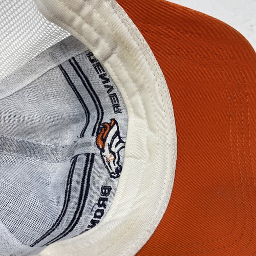 Denver Broncos Snapback Trucker Mesh Hat NFL Branded Cotton/Poly Blend - Picture 8 of 9