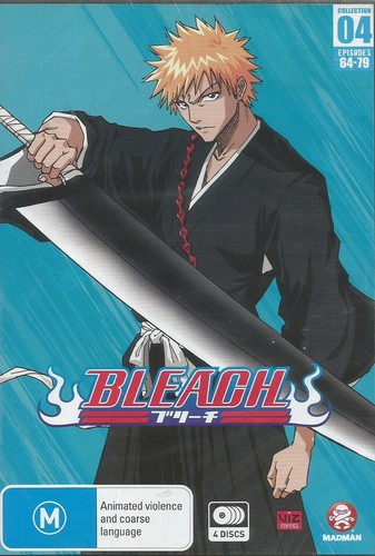 Bleach : Collection 04 Episodes 64-79 BRAND NEW & SEALED PAL REG 4 - Picture 5 of 6