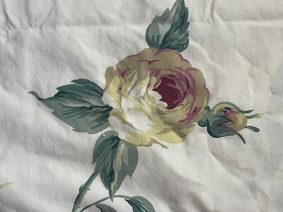 NEW! Vintage SPRINGMAID Estate KING SHABBY FLORAL Flowers Pair PILLOWCASES