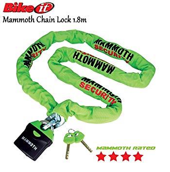 Catena Antifurto Maglia Quadra Cm 100 Moto Scooter Con Lucchetto Antitaglio 84288918 - Foto 5