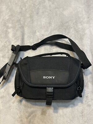 Sony LCS-U21 Soft Carrying Case for Cyber-Shot and Alpha NEX Cameras (Black)