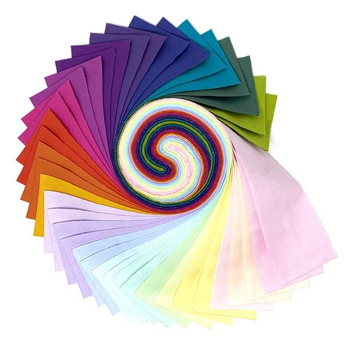 BUNDLE Tula Pink Solids Mythical Free Spirit Fabric Dragon's Breath Unicorn Poop - Image 3 of 4