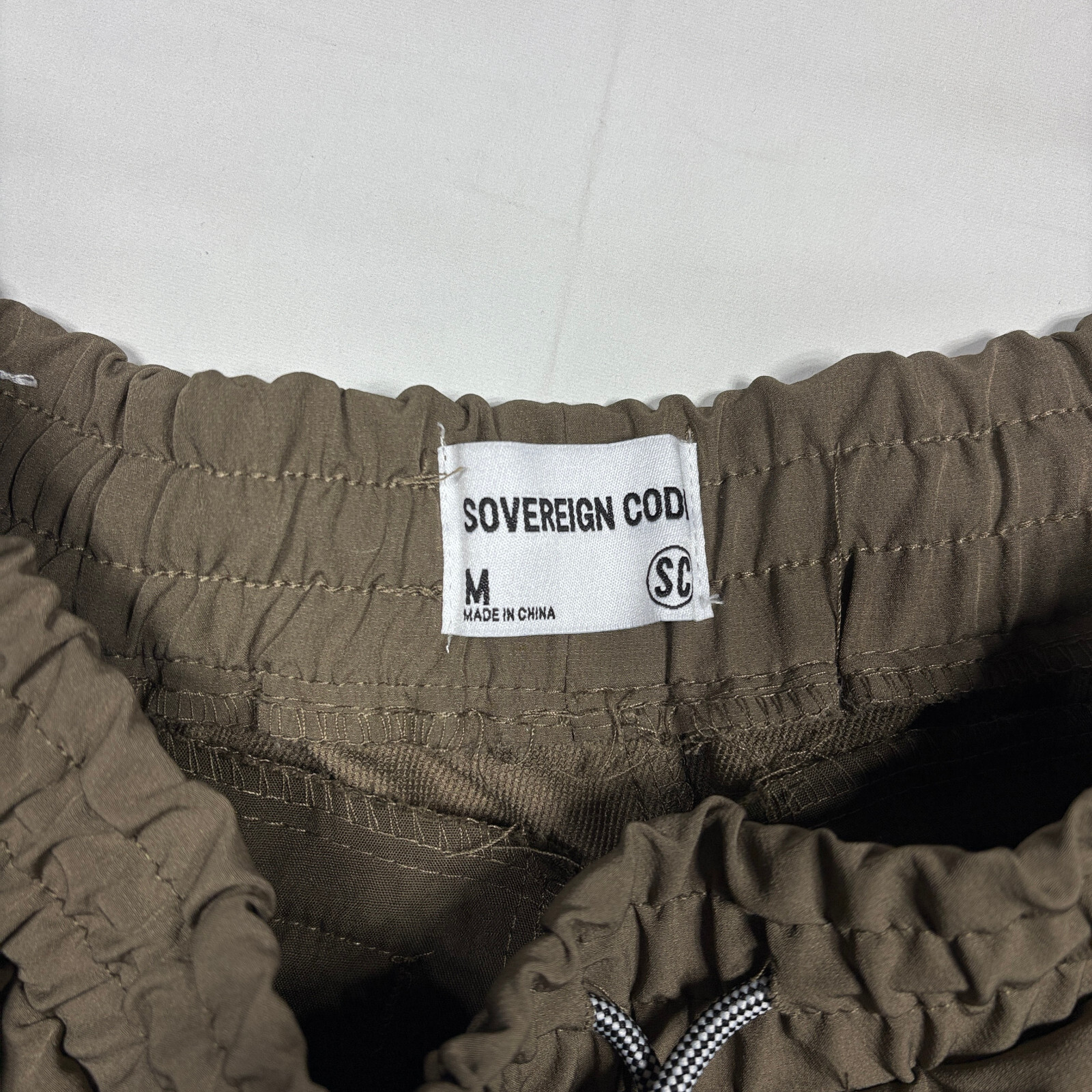 Sovereign Code Hyperloop P981 Dark Khaki Joggers … - image 3