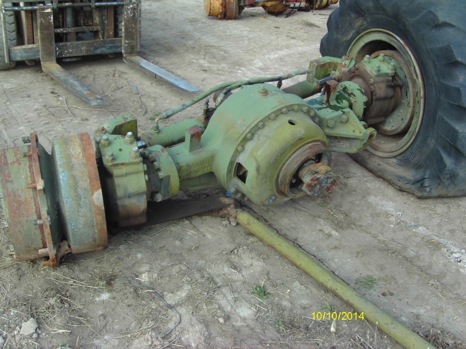 Pettibone Steer Axle Assembly military RT forklift RTL10 10,000 lbs eBay