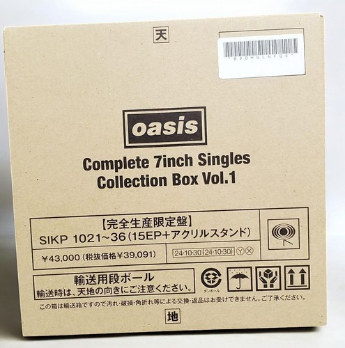 Oasis Complete 7inch Single Collection BOX Vol.1 Limited Clear Red Color Vinyl - 第 2/10 張圖片