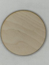 Custom Laser Cut Unfinished Circle Shape Wood...