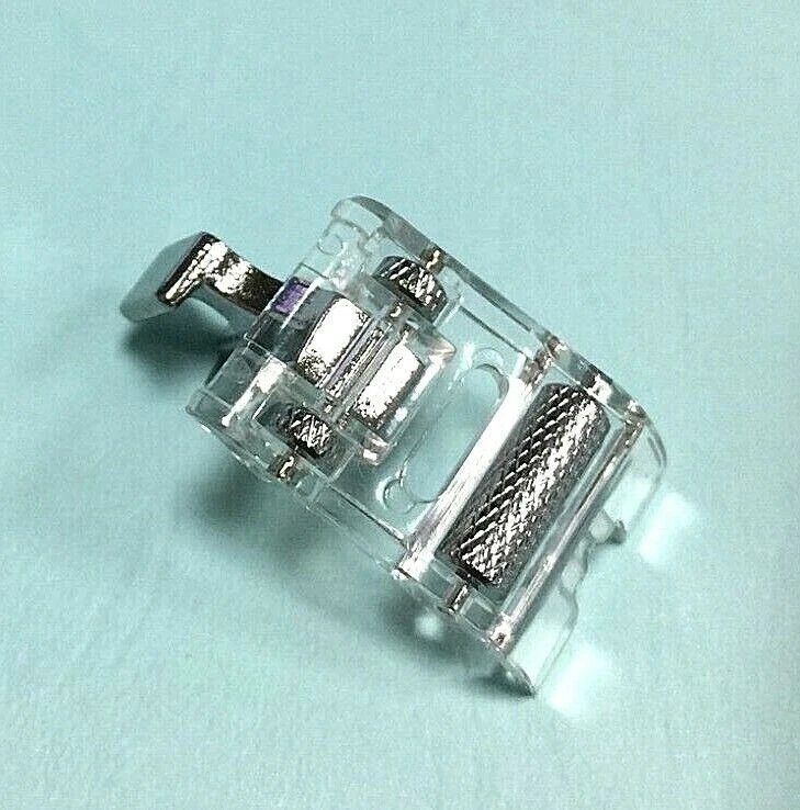 Roller Foot 7mm Zigzag Width, Low Shank #151 for 7mm & 5mm ZZ for Denim, Velvet - Image 2 of 2