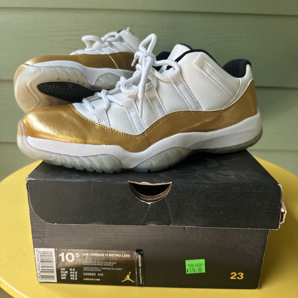 Size 10.5 - Jordan 11 Retro Low Closing Ceremony 2016 
