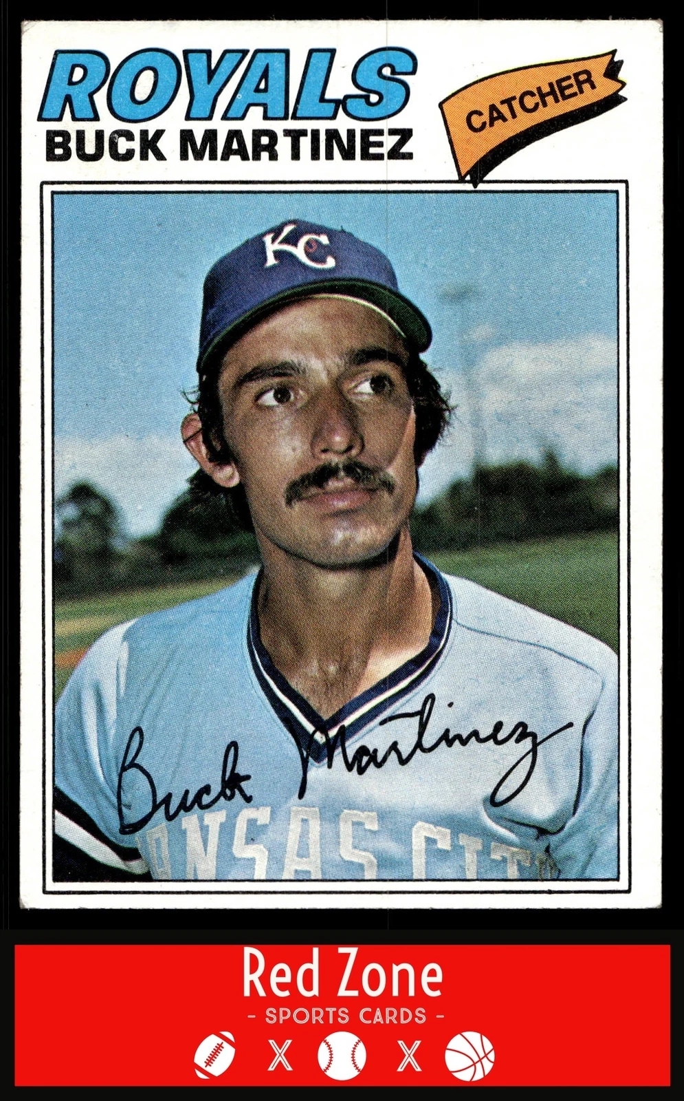 1977 Topps - #46 Buck Martinez EX+