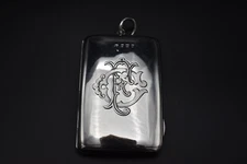 Rare Victorian Silver Slide-Action Triple Sovereign Case & Note Holder 1909