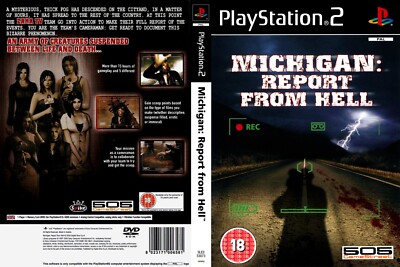 Michigan: Report From Hell PS2 Inlay Artwork