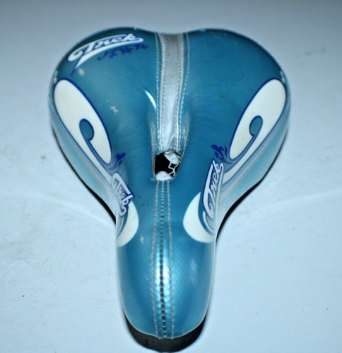 Vintage Trek Kids Bike Saddle 215/140mm Blue Urban BMX Freestyle USA Shipping - Picture 5 of 7