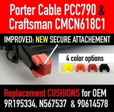 Porter Cable PCC790 & Craftsman  CMCN618C1 20v No Mar Tips (4 to 12 Pack)