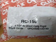 Climax RC-150 Rigid Steel Coupling 1-1/2" Bore w/ Set-screws