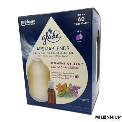 Glade Lufterfrischer Aromatherapy Diffuser Moment of Zen Starter Set Duftspender