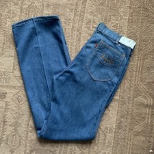 Rare Vintage 70s Orange Tab Levis Jeans Deadstock High Waist 32  