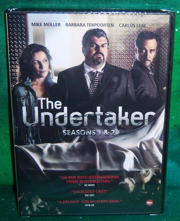 NEW THE UNDERTAKER FIRST 1ST SECOND 2ND SEASON TWO GERMAN DISC TV DVD  2013