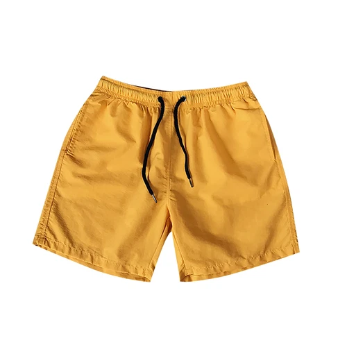 Herren Freizeit Lose Shorts Taschen Kordelzug Einfarbig Strand Basic Shorts - Bild 27 von 64