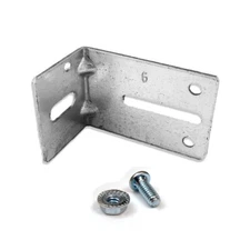 Garage Door Jamb Bracket J6 w/ Fastener (12 Gauge) (2-Pack)
