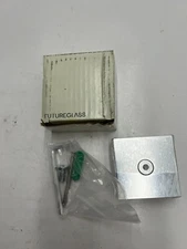 Qty 3 Wall Mount Fixed Panel Clip  Future Glass Carina 2" x 5/8" CAR-SFU-CH