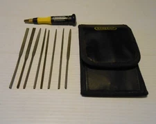 General Tools 707476 Chromium Alloy Steel Swiss Pattern Needle File Set