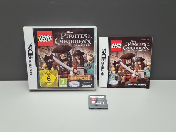 Lego Pirates Of The Caribbean + Anleitung Nintendo Ds Pal Ovp Cib Boxed-image