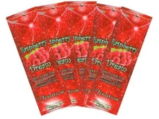 5 Packets of Raspberry Dream 99x Bronzer Tanning Lotion by Ultimate