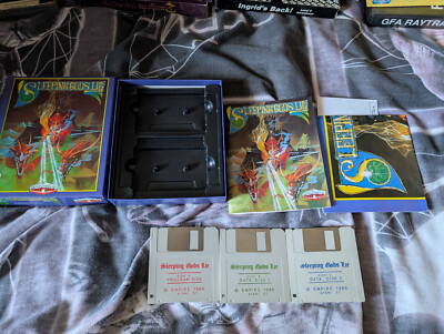 Sleeping Gods Lie Atari ST Spiel, Originalverpackt mit Handbuch