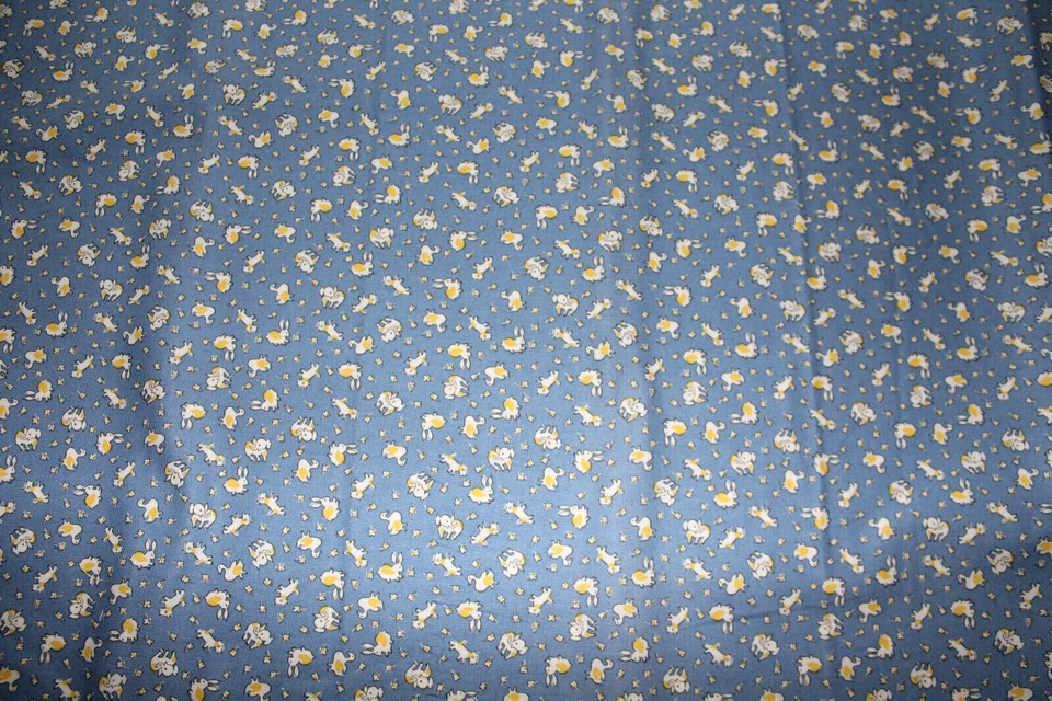 HOPSCOTCH CHLOE'S CLOSET 1940s PRINT BABY ANIMALS COTTON SEW QUILT MODA FABRICS - Image 3 of 4