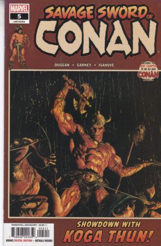 MARVEL COMICS SAVAGE SWORD OF CONAN #5 JULY 2019 FAST P&P SAME DAY DISPATCH - Picture 1 of 1