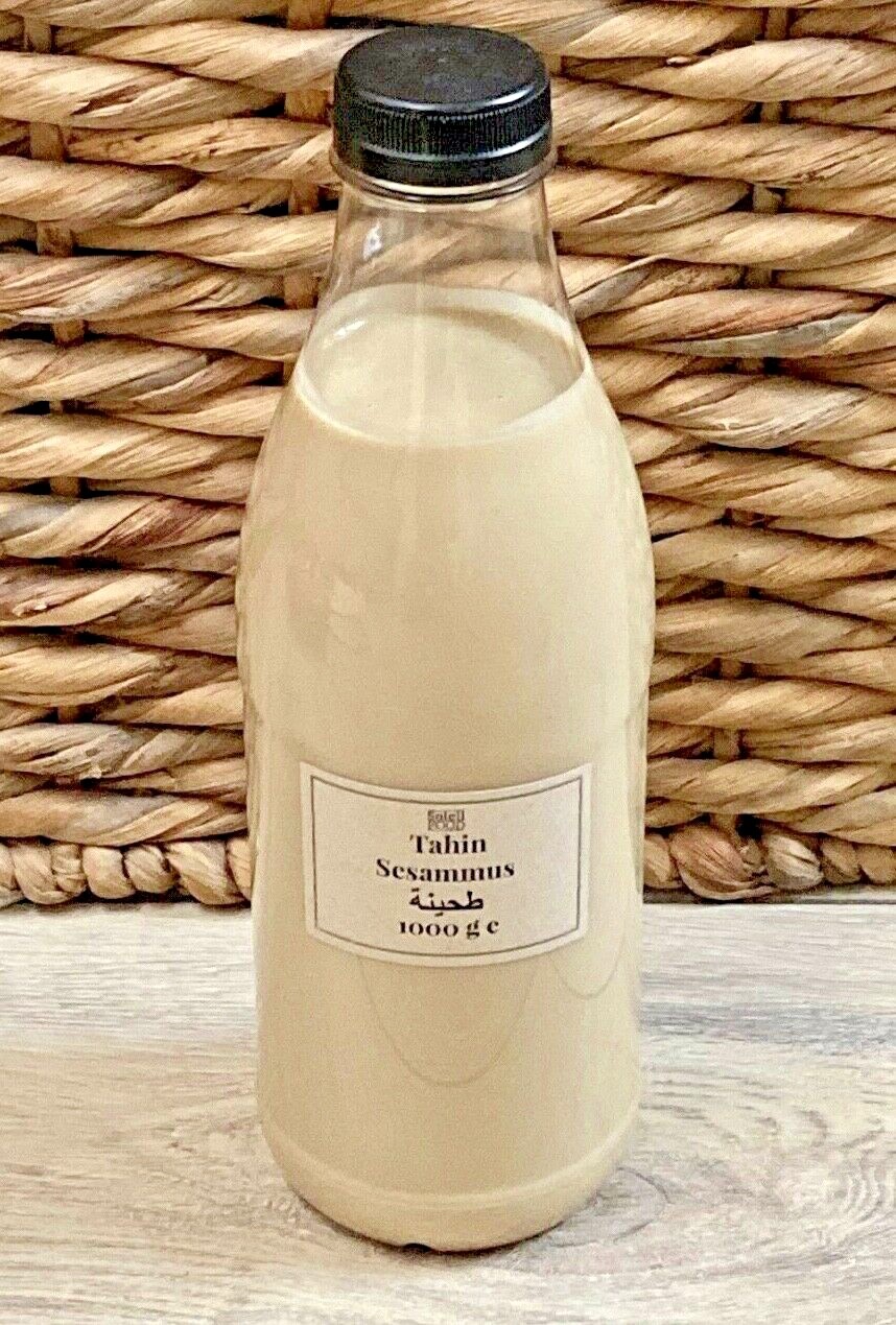 1 kg Tahini Tahin reine Sesampaste Sesammus Tahina Sesam Dip Premium Qualität
