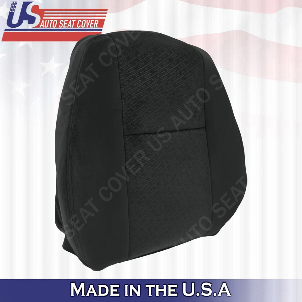 Cubierta de asiento de tela negra para pasajeros superior e inferior para GMC Yukon 2007 2008 Foto 3 de 4