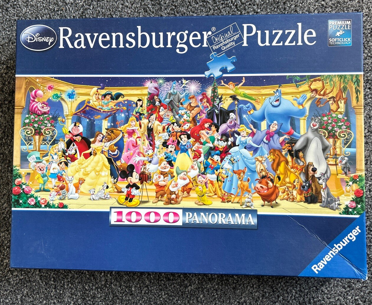 Ravensburger Disney Panoramic Jigsaw - 1000 Pieces Complete