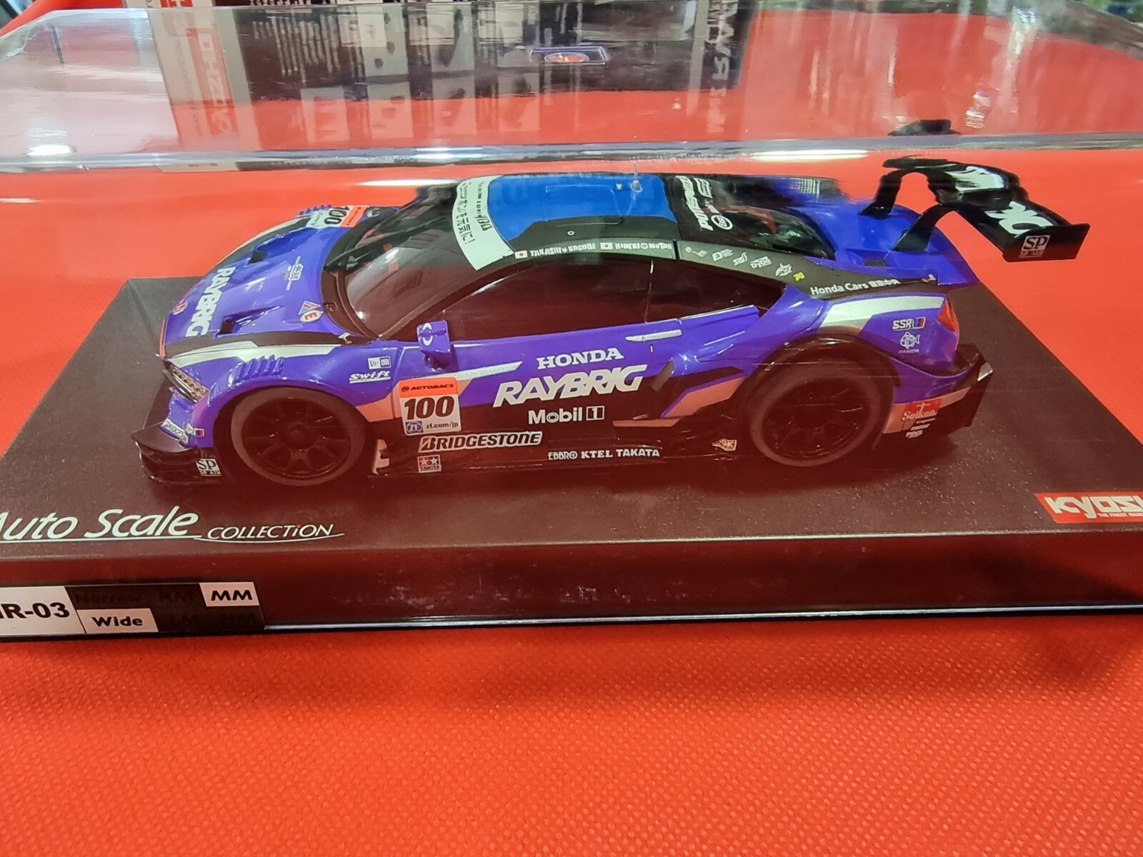 Kyosho MINI-Z Body MR-03 MM-W - RAYBRIG NSX CONCEPT-GT 2014