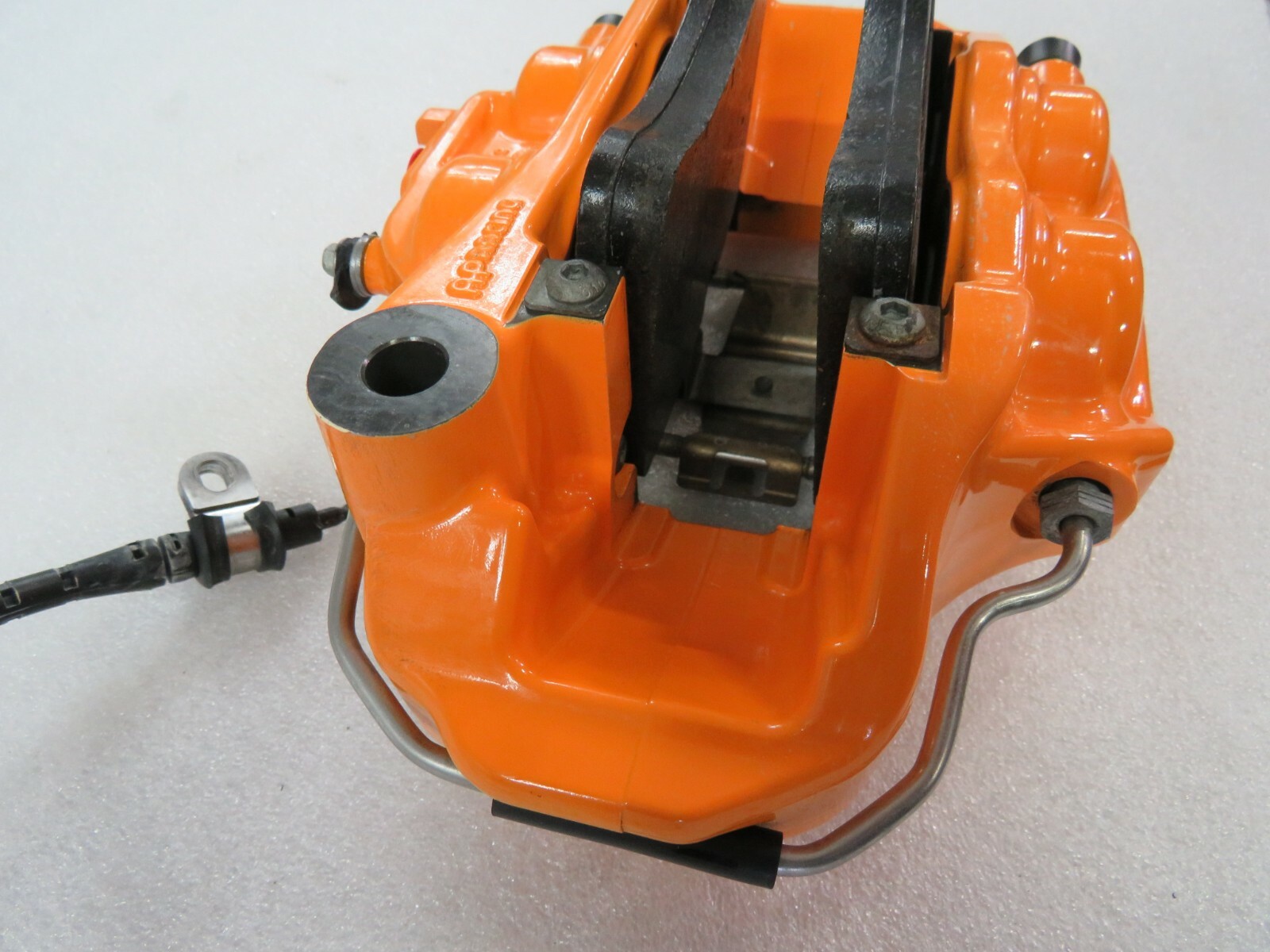 McLaren 600LT, RH, Right, Rear Brake Caliper, Orange, Used, P/N 14CA065CP