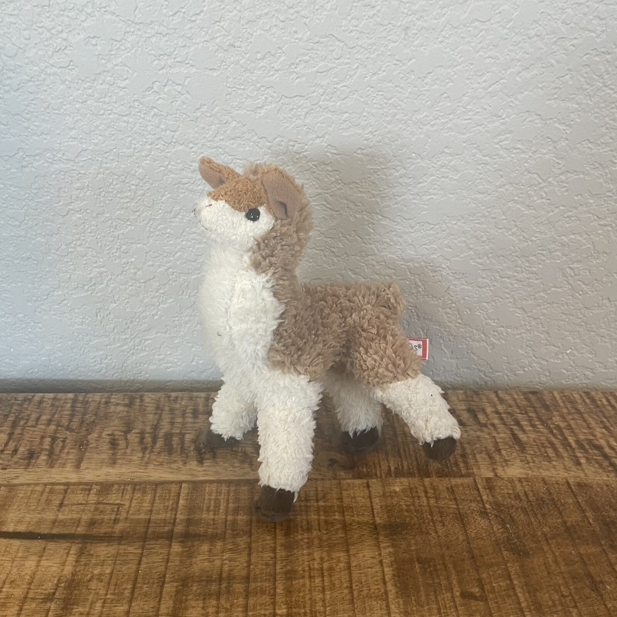 Douglas Cuddle Toys Plush Lena Llama Alpaca Brown Cream 7