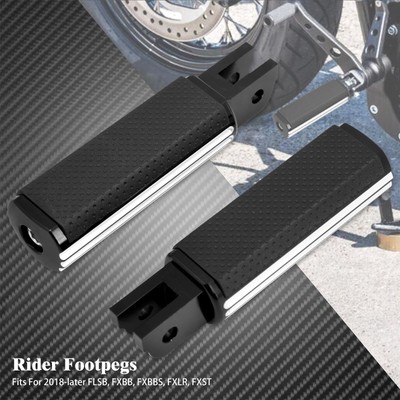 Non-Slip Defiance Front Footpegs Footrests Fit For Harley Softail Breakout 2023