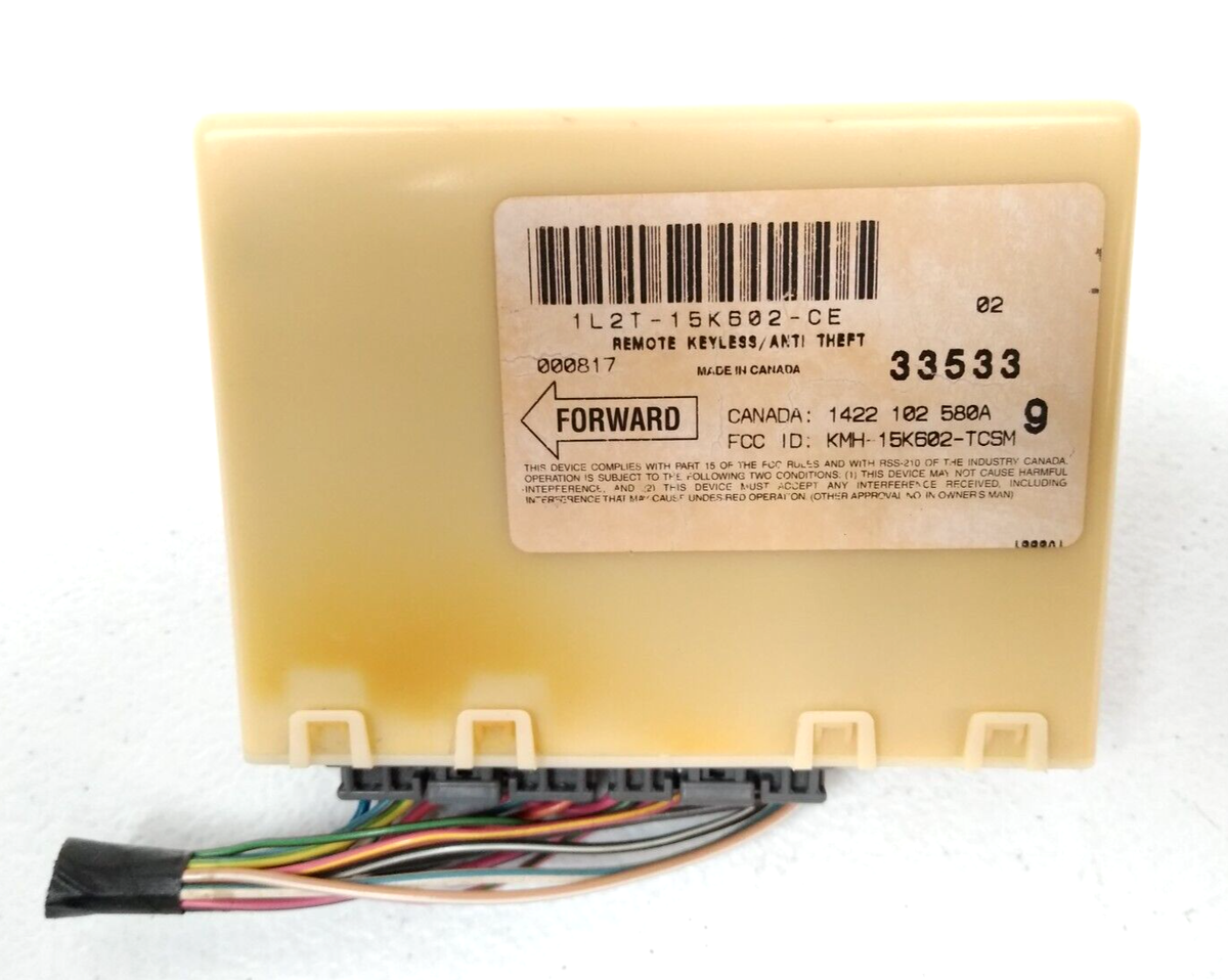 1L2T-15K602-AE Ford 2001 2002 2003 Ranger Explorer Keyless Entry