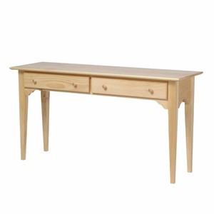 Country Pine Enfield Console Sofa Table With Storage 27 5 Inch X