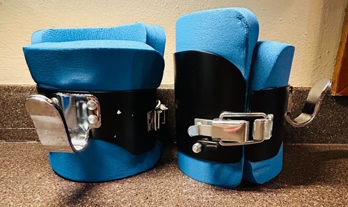 Anti Gravity Inversion Boots Ab Crunch Abdominal Sit Up Hooks Bar Therapy Core