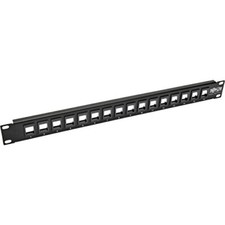 Tripp Lite 16-Port Keystone Blank Patch Panel...