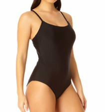 NEW Hurley Women's Stretch One Piece Swimsuit UPF 50 Size Medium