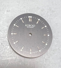 NEW Kobold Automatic Watch Dial Face grey  30 mm NOS