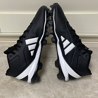 Adidas Adizero Impact.2 Spark Molded Football Cleats Mens 13 Black