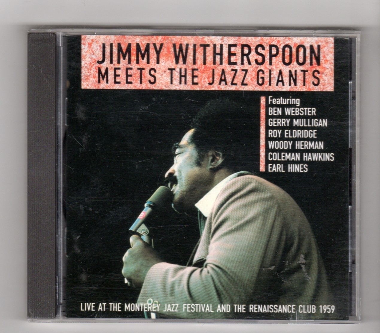 (IL559) Jimmy Witherspoon, Meets The Jazz Giants - 1989 CD